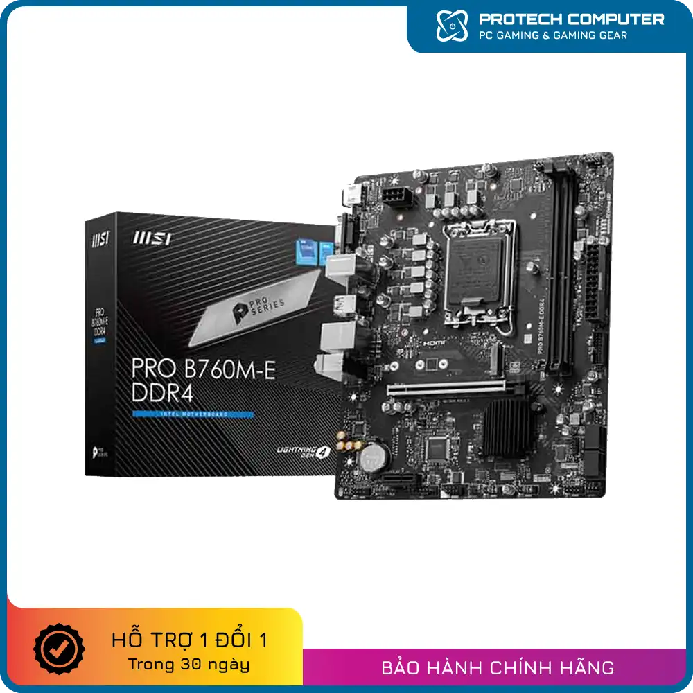 Mainboard MSI PRO B760M-E DDR4